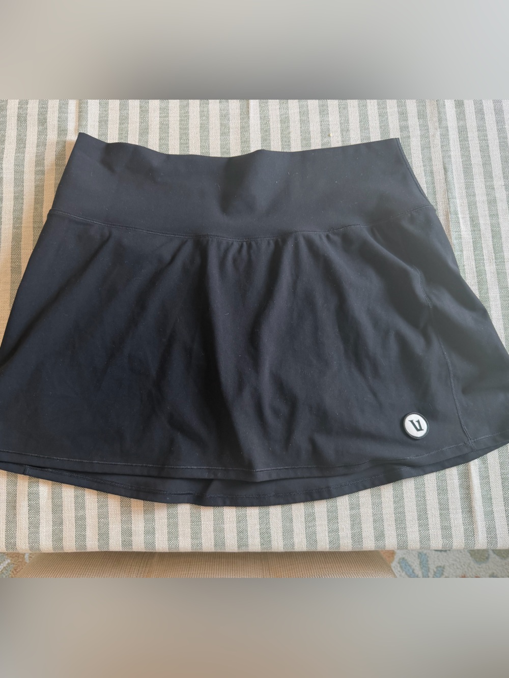 Vuori Black Circle Skater Skirt